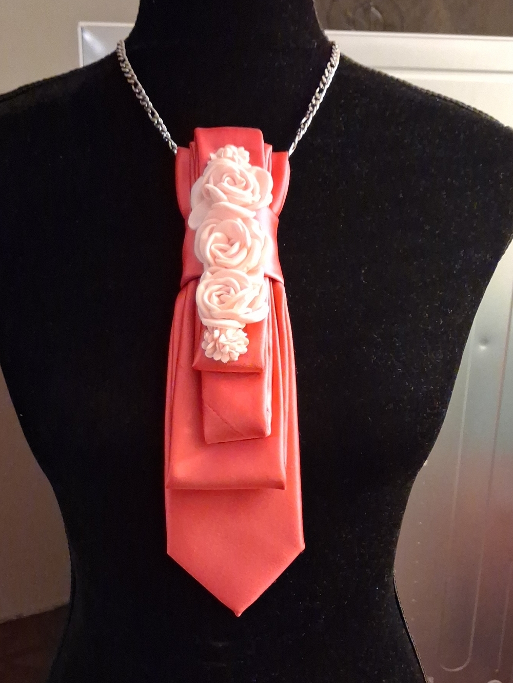 J. Ferrar Upcycled Necktie Necklace